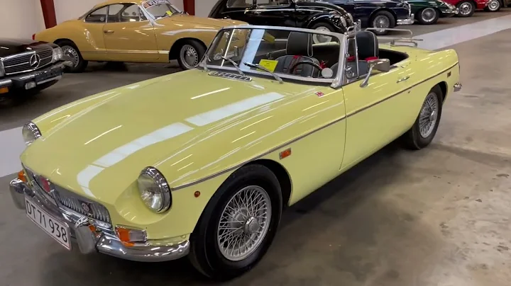 1969 MG MGB: A Timeless Classic of Distinction