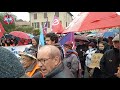 Manifestation boulogne sur gesse  locaux de mdevielle snateur qui a sign la retraite  64 ans