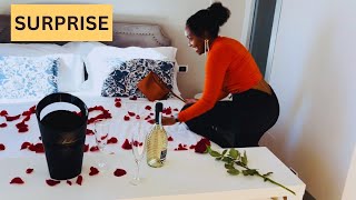 Surprising my wife with a romantic weekend