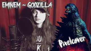 Eminem - Godzilla ft. Juice WRLD  |  Pixelcover