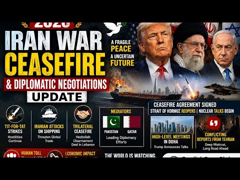 Iran War Ceasefire Explained (2026) | US, Iran & Israel Peace Talks | English Listening Practice