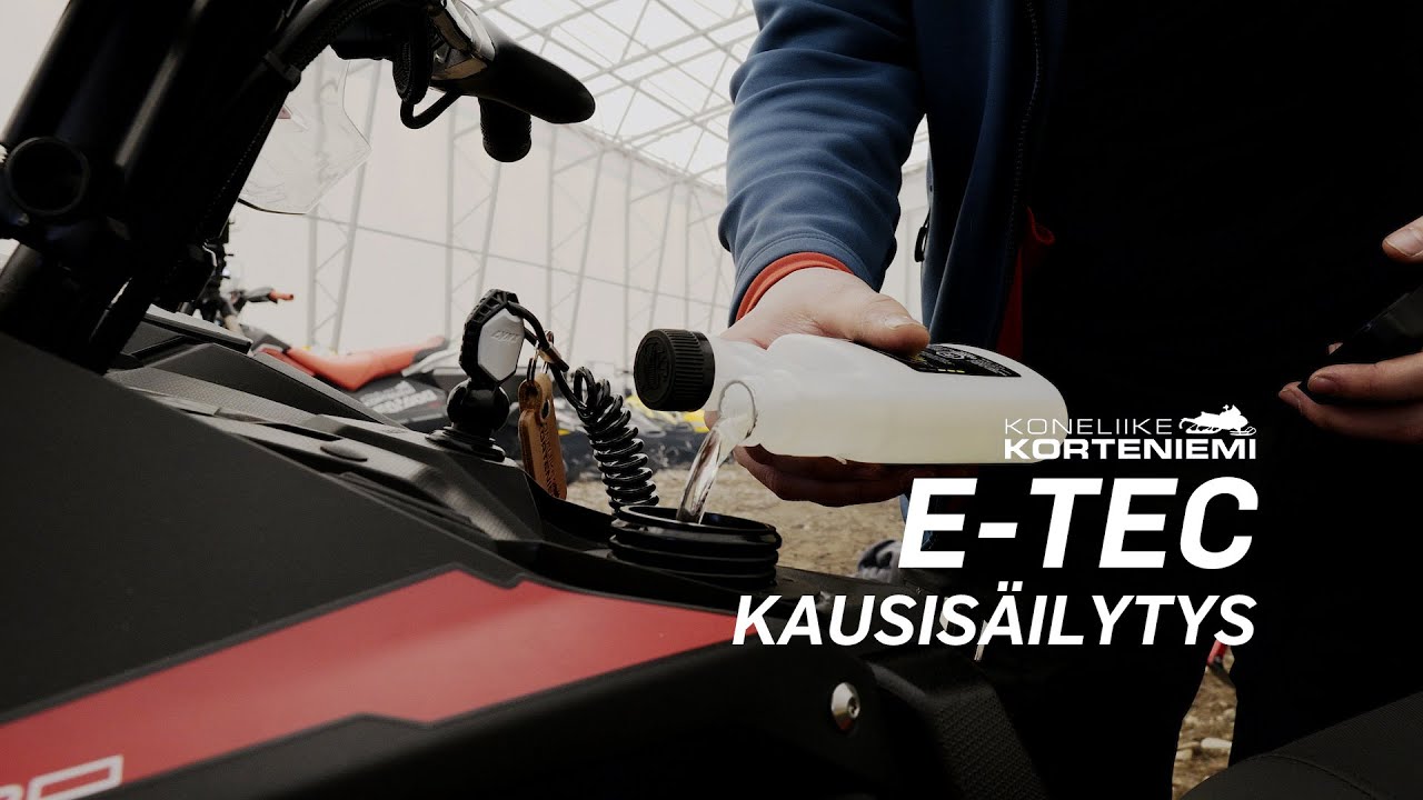 E-TEC Moottorit  | Kausisäilytys | Koneliike Korteniemi