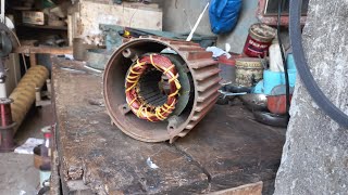 1hp Water pump moter winding |How To wind 2800 RPM moter | please subscribe my YouTube channel