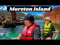 Moreton island day trip from brisbane  snorkelling kayaking sand tobogganing  wrecks