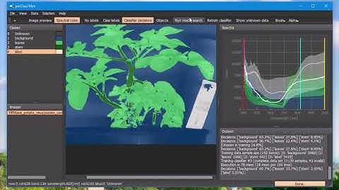 perClass Mira work-flow on phenotyping use-case