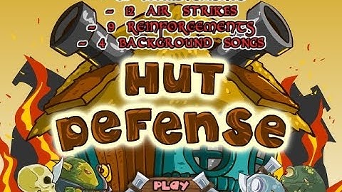 Hut Defense - Gameplay Walkthrough  Kiz10.com