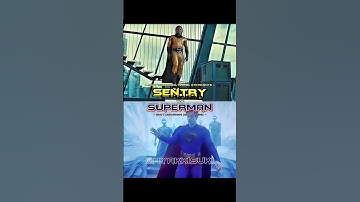 DCU Superman vs Sentry | #edit #vs #dc #marvel #movie #mcu #shorts #fyp #4k #fy #foryou #2025