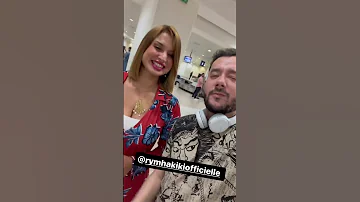 محمد بن شنات مع ريم حقيقي 