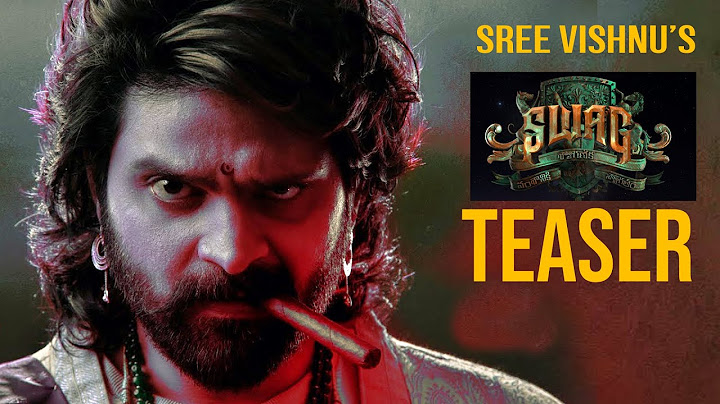 #SWAG Movie Teaser | Sree Vishnu | TG Vishwa Prasad | Friday Trending