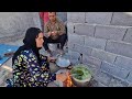 Tayyaba a nomadic documentary  cooking in an old ash local house