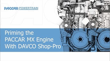 Priming MX-13 EPA 2010 with DAVCO ShopPro