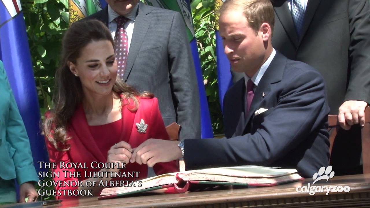 The Royal Couple, The Duke and Duchess of Cambridge Visit The Calgary Zoo