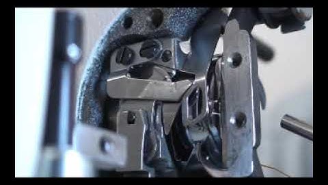 how to position of the moving knife of JUKI DDL-8700-7 Lock Stitch Automatic Thread Trimmer Machine