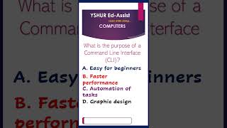 Command Line Interface CLI #computers #mcqs #dsc #gk #groups #exams #competitive #study #civils