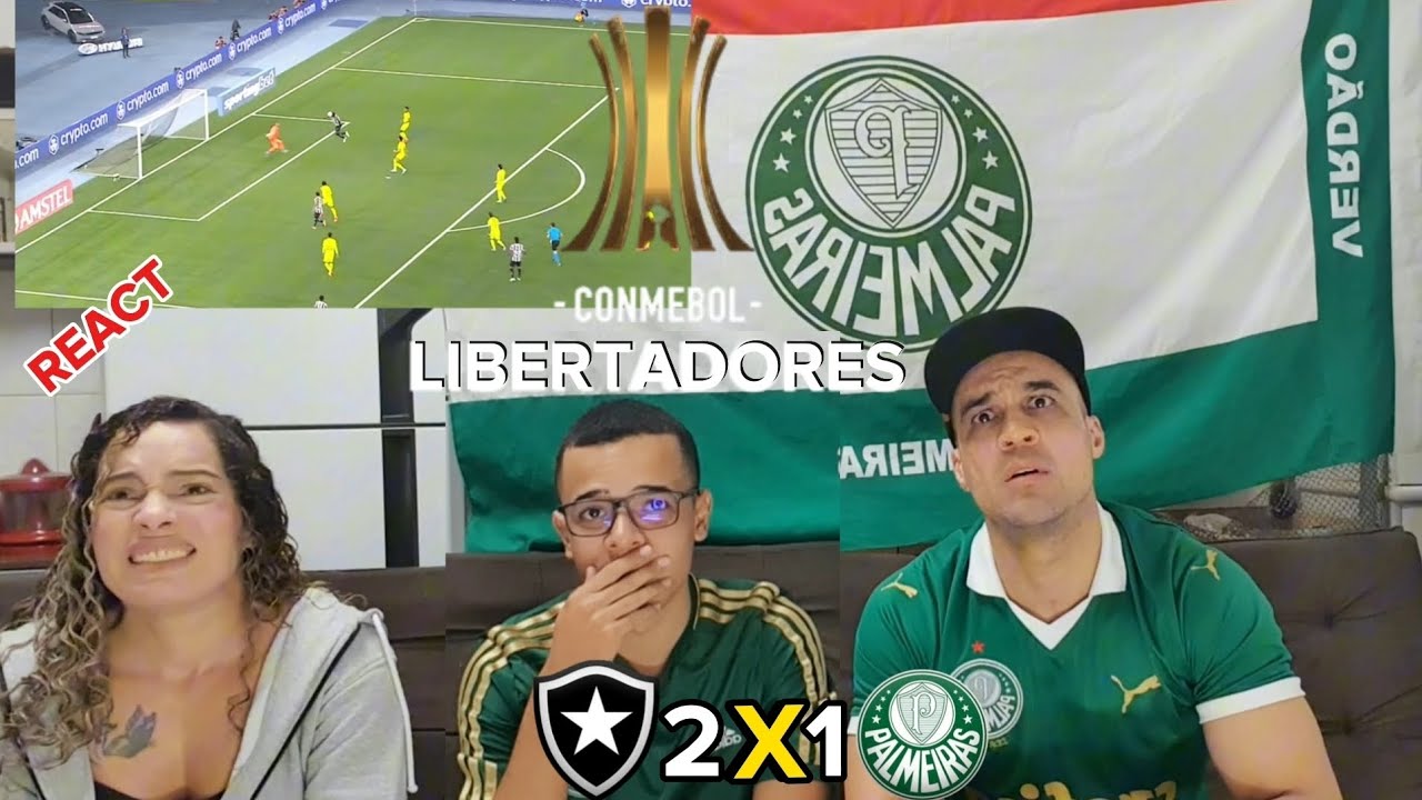 React Botafogo X Palmeiras | Melhores Momentos do jogo Completo - YouTube