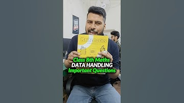 Class 8 Chapter 4 Data Handling Guaranteed Qs in Exam 2025 #shorts #maths #class8