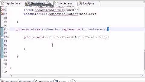Part 53: Java Programming Tutorial - ActionListner .
