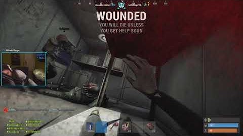 Sykkuno solos the OilRig run with a knife in Rust after everyone dies(othr streamer reactions+chat)