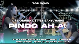 DJ LAMUNAN VIRAL TIKTOK TERBARU2024 ||  PINDO AH AH COVER DIVA HANI