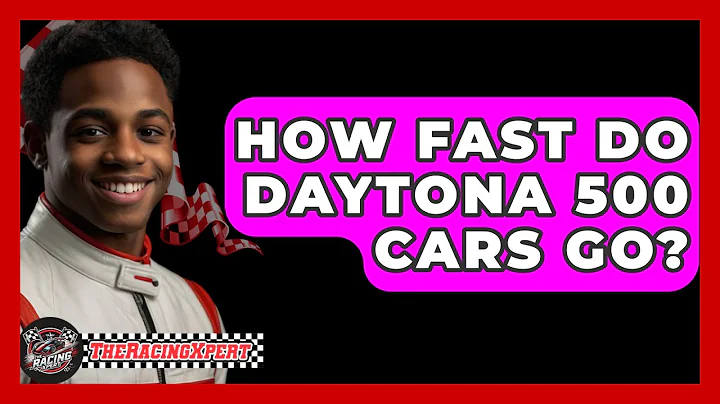 How Fast Do Daytona 500 Cars Go? - The Racing Xpert