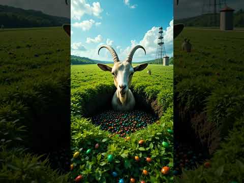 Goat Is Covered In Beetles Like Larvae Ad Beetle Save By Rescuers Humanity Animals Goat Rescue