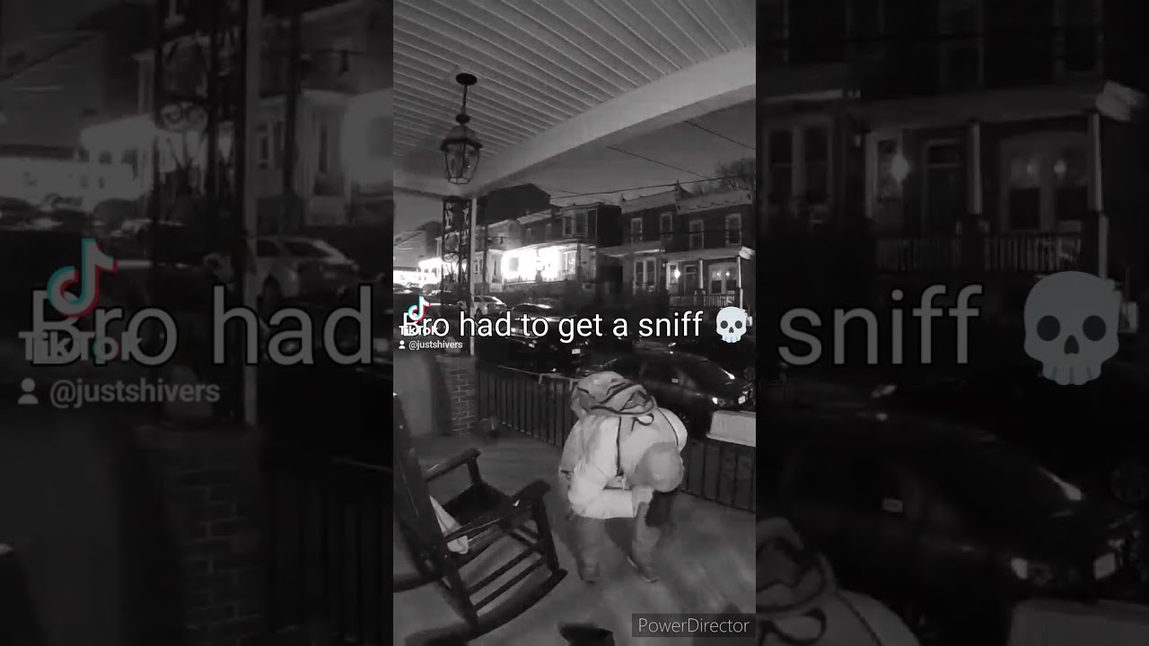 Bro Needed A Sniff