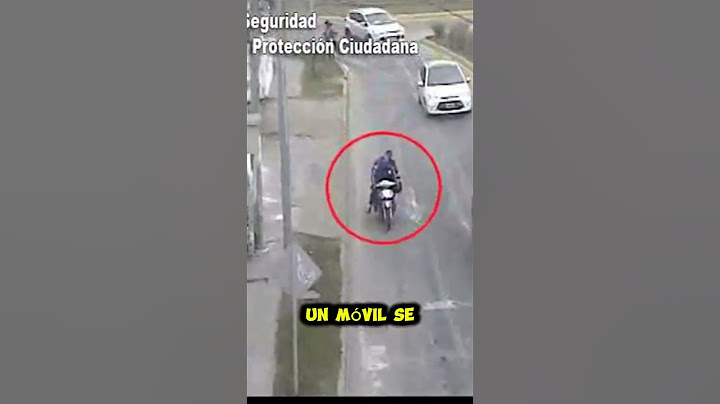 Roban una moto y corren… pero no tenían idea lo que venía después
