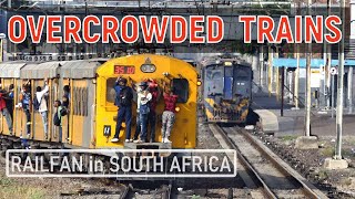 Overloaded Trains Bonus 2 Freight Trains Moving Goods Metrorail Cape Town Train South Africa