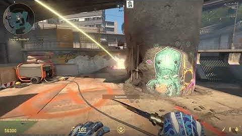 CS2 Overpass Molotov Toxic Site B