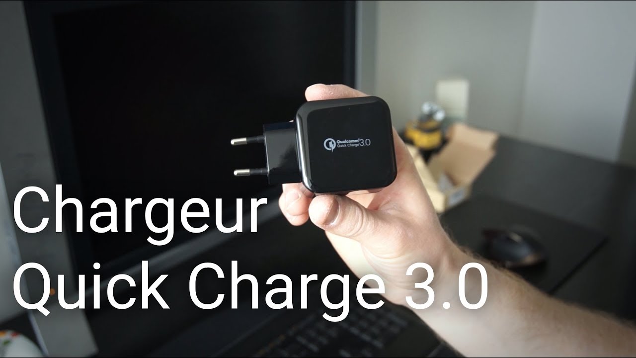 Un chargeur Quick Charge 3.0 pour vos smartphones et tablettes