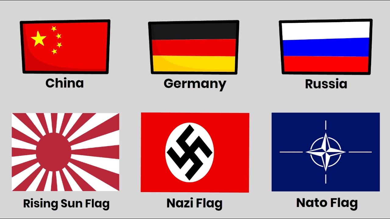 Most Hated Flag From Different Countries - YouTube