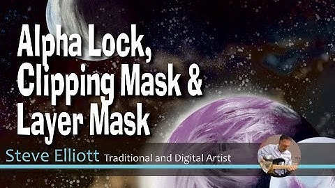 Alpha Lock, Clipping Mask and Layer Masks in Procreate explained