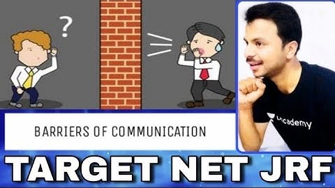 BARRIERS OF COMMUNICATION || संप्रेषण की बाधाएं || NTA UGC NET || Communication|| Net Paper 1