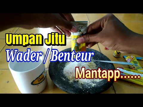 Cara Membuat Umpan Jitu Ikan Wader Atau Benteur Pake Roti