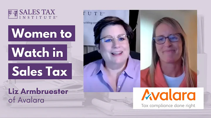 Women to Watch in Sales Tax: Liz Armbruester of Av...