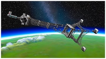 Taking "launch towers" too literally in Kerbal Space Program...