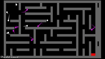 Maze 66 Monochrome vs Rainbow - Fan request - Marble Race in Algodoo