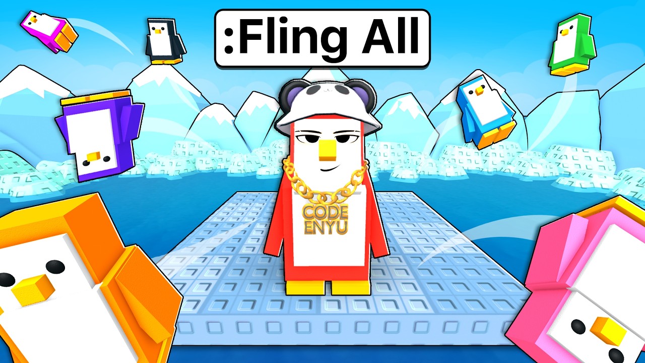 Trolling Noobs with ADMIN COMMANDS in Roblox Knockout