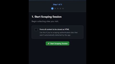 Web ScrAIper - Ultimate demo