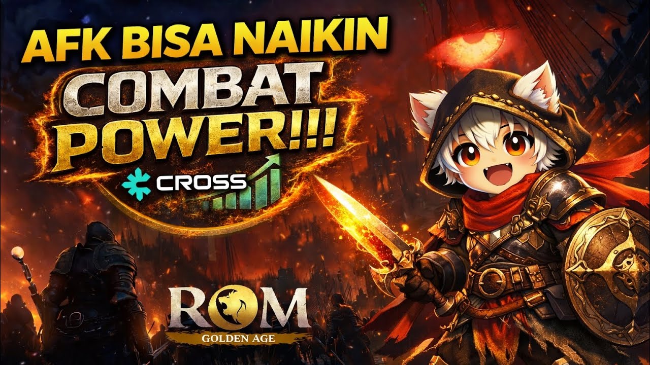 HANYA DENGAN AFK DI MAP BISA MENAIKKAN COMBAT POWER?!!