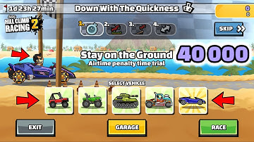 Hill Climb Racing 2 - 40000 POINTS IN DOWN WITH THE QUICKNESS TEAM EVENT
