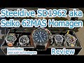 Steeldive SD1962 aka Seiko 62MAS Hommage Review!!! Tolle Uhr leider ohne Edelstahlband!!!