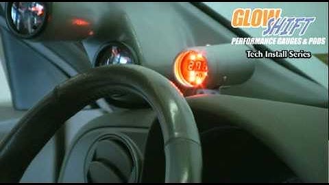 Installation | GlowShift Digital Tachometer Gauge with Shift Light