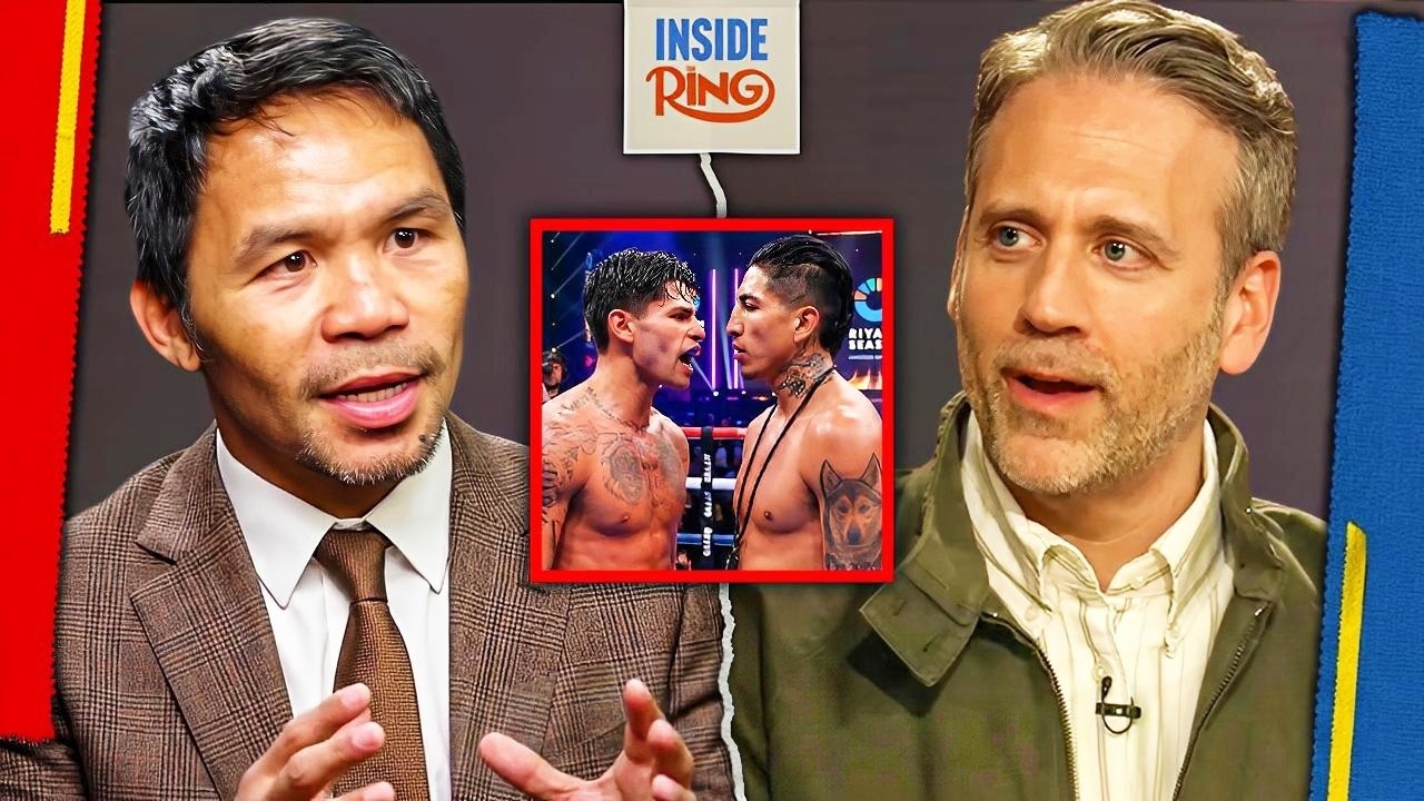 Manny Pacquiao & Max Kellerman FINAL PREDICTION For Ryan Garcia vs Barrios Fight | Inside The Ring