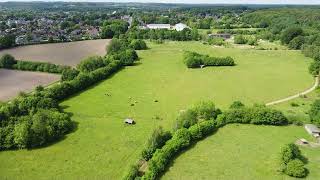 Flug Über Dem Steinzeitdorf Albersdorf