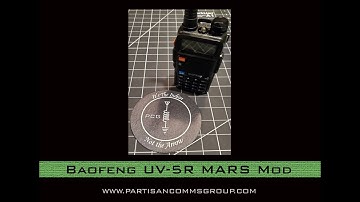 E21: Baofeng UV-5R MARS Mod