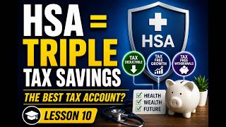 Health Savings Account (HSA) Explained | Triple Tax Advantage | Tax Planning Lesson 10