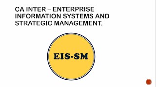 CA  INTER _ EIS _ MCQ