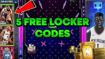 5 NEW LOCKER CODES TO USE RIGHT NOW IN NBA 2K21 MYTEAM FREE PINK DIAMONDS DIAMONDS & PACKS