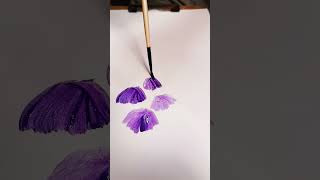 perpl painting flower #viral